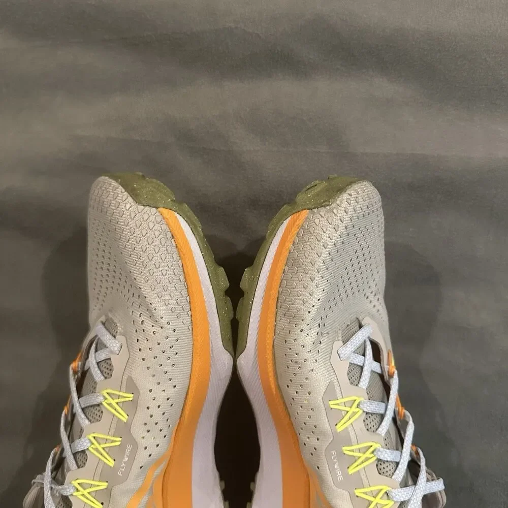 Nike React Pegasus Trail 4 Sneakers Light Iron Ore Volt Hiking Run DJ6158-002